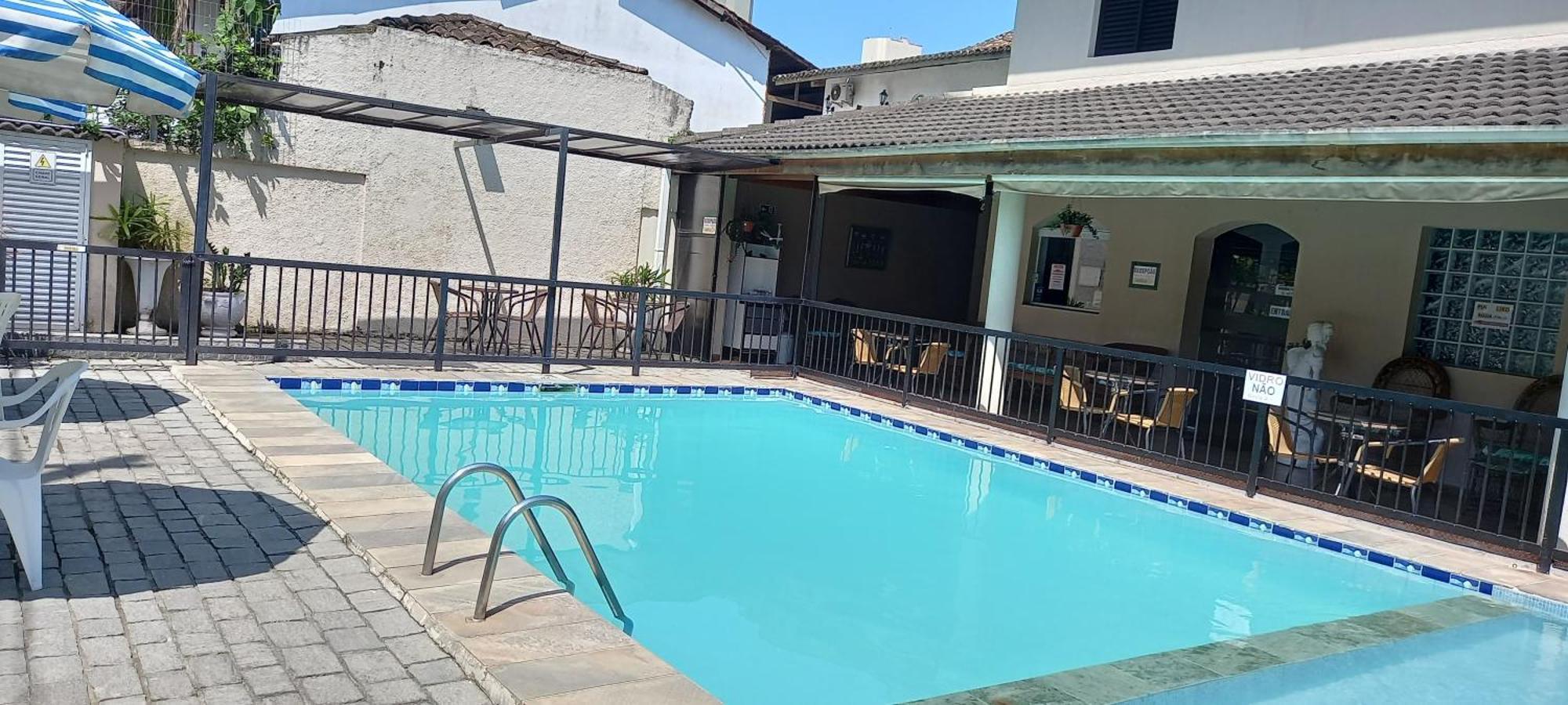 Pousada Parque Suites Estacionamento E Piscina Guarujá Buitenkant foto