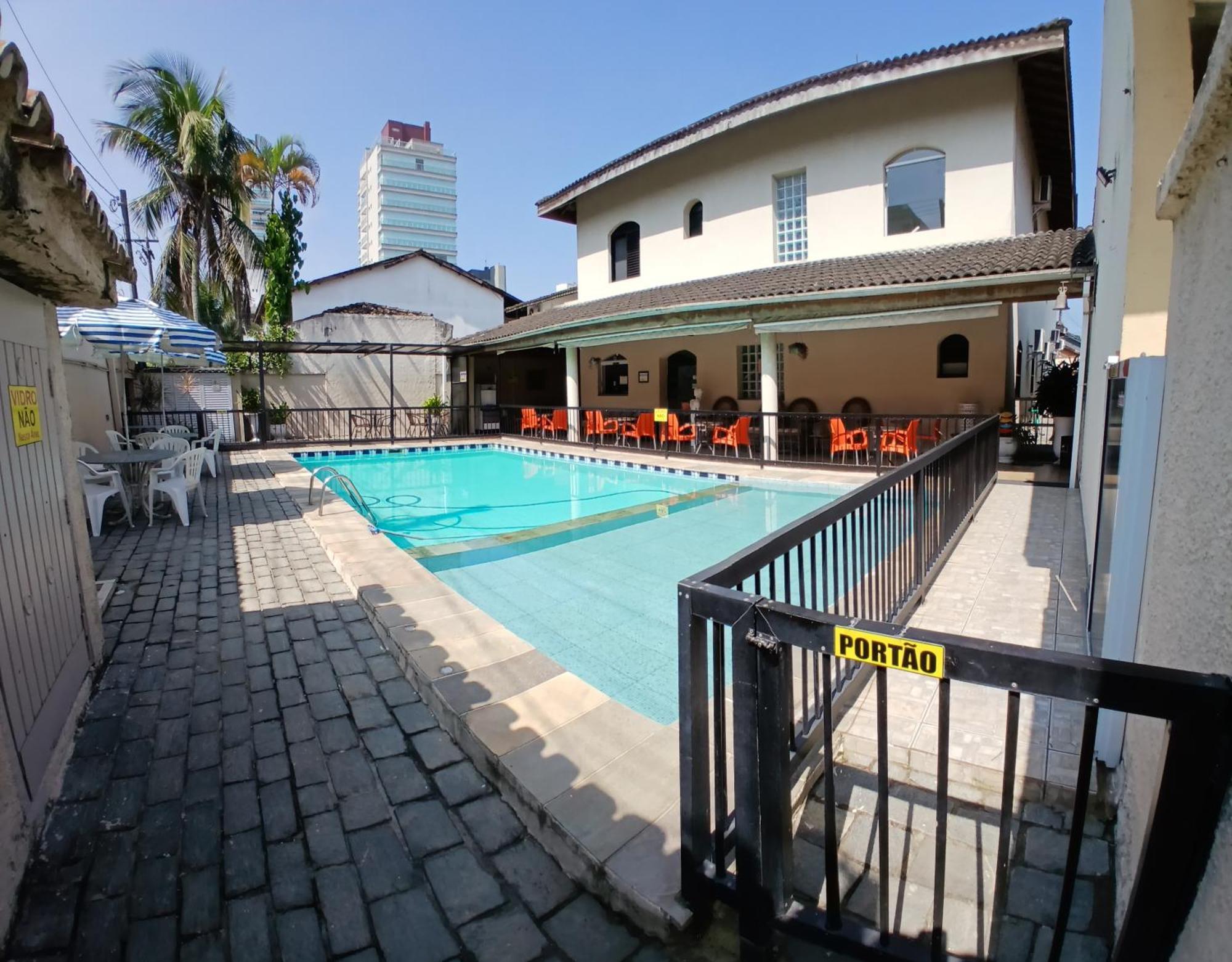 Pousada Parque Suites Estacionamento E Piscina Guarujá Buitenkant foto